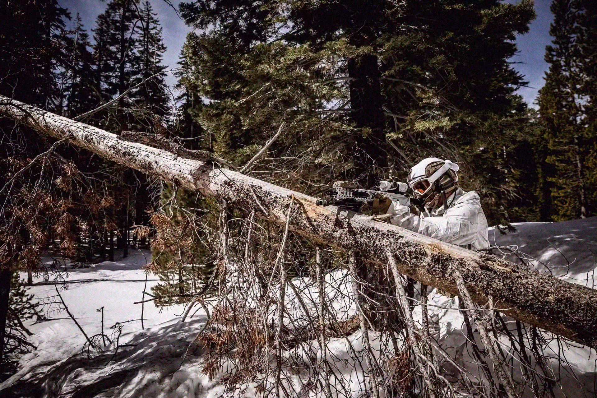 MultiCam® Alpine camouflage in winter conditions