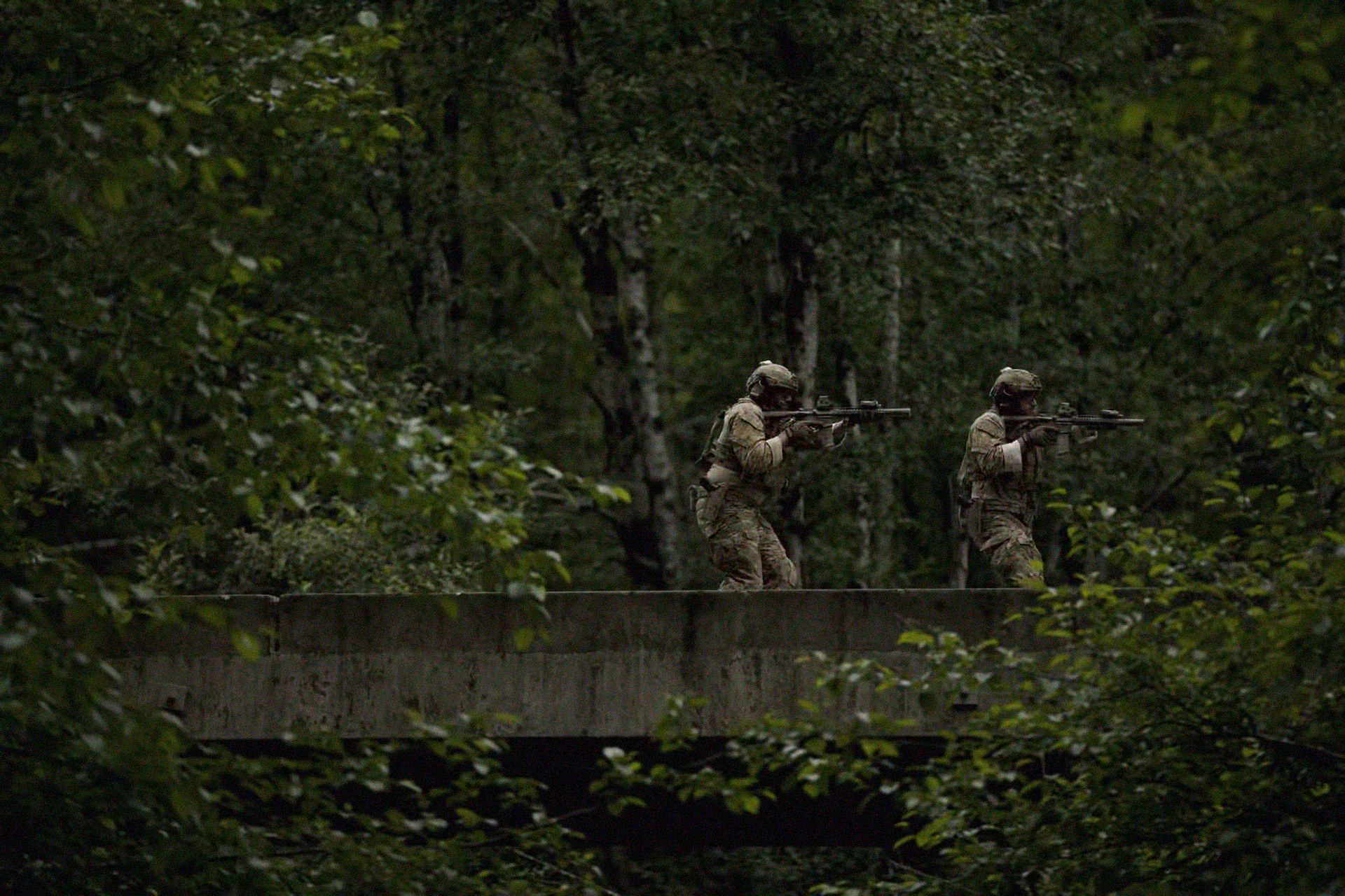 MultiCam® camouflage detail in natural light